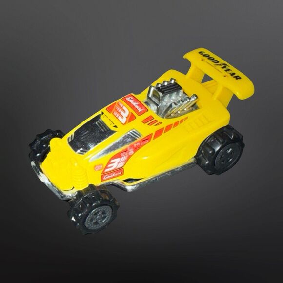 Vintage Hot Wheels 1997 Edelbrock Good Year No. 3 Racing Die Cast Car - Picture 2 of 9